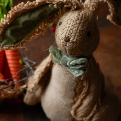 خرگوش عروسکی پارچه‌ای جلی‌کت